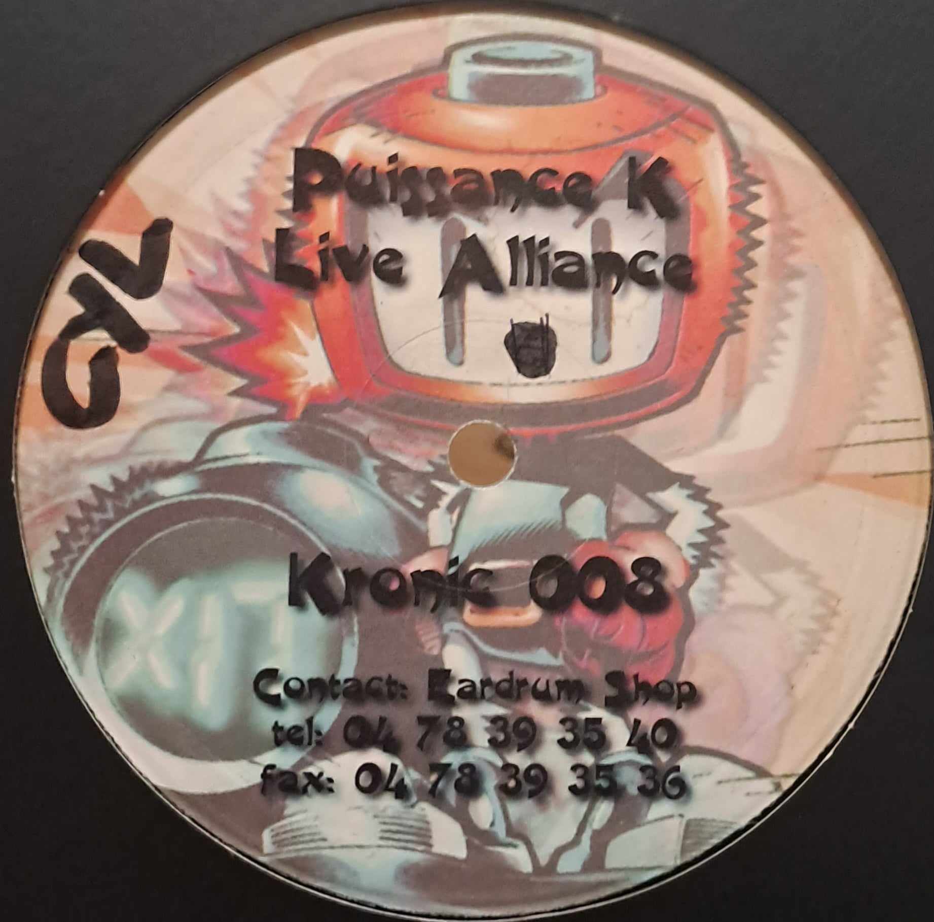 Kronic 008 - vinyle freetekno